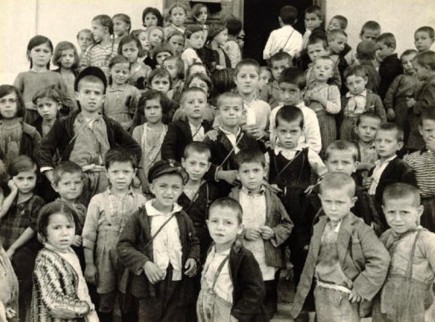 Greek school children (Греческие школьники), 1924