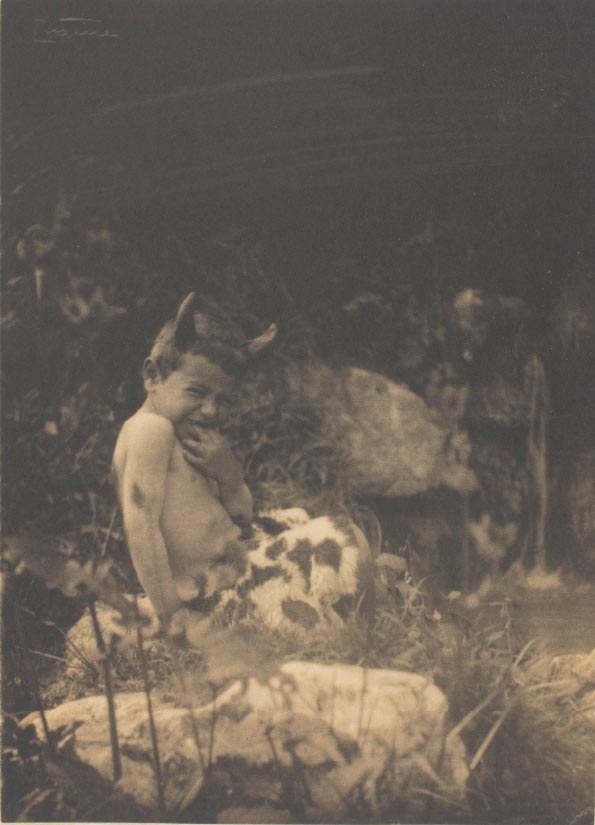 Small boy dressed as a Faun (Мальчик, одетый фавном), 1908