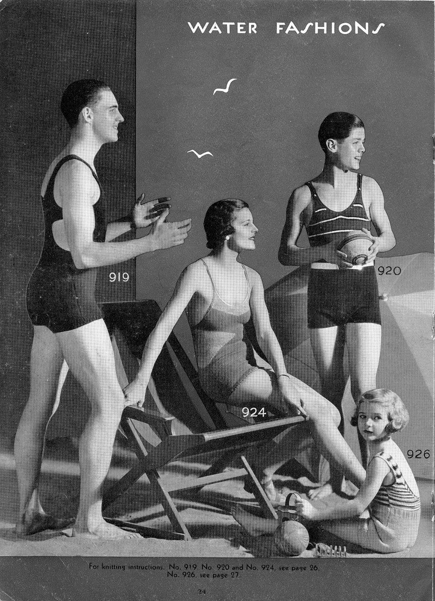 Bathing Suit (Купальный костюм), 1930-1940s