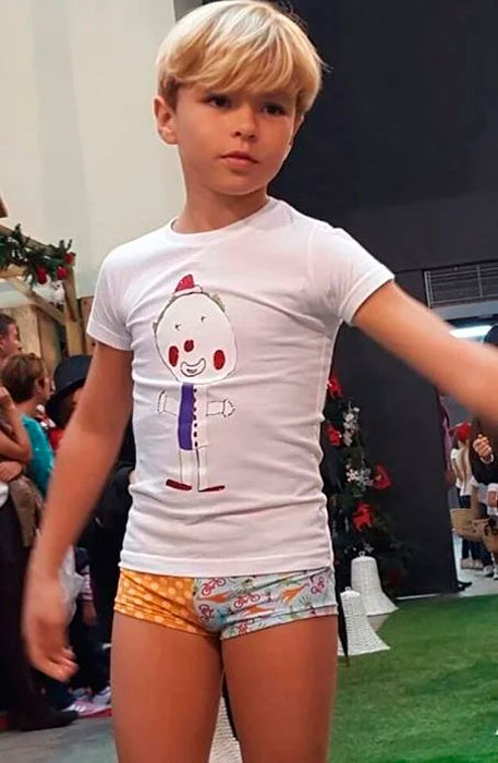 T-shirt and panties for a boy (Майка и трусы для мальчика), 2001-2018