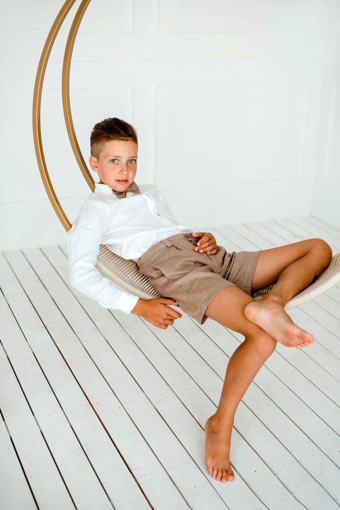 Linen Summer outfit (Летний льняной костюм), early XXI (2020)