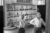 Playground. Base of pioneers and schoolchildren