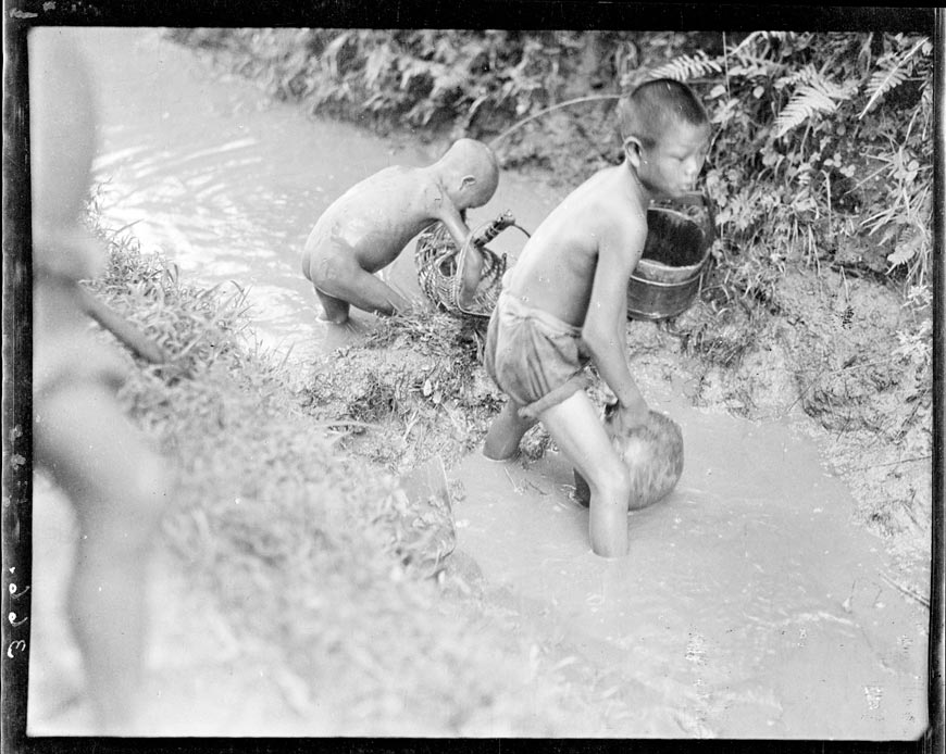 Boys Fishing (Мальчики, ловящие рыбу), 1917-1919