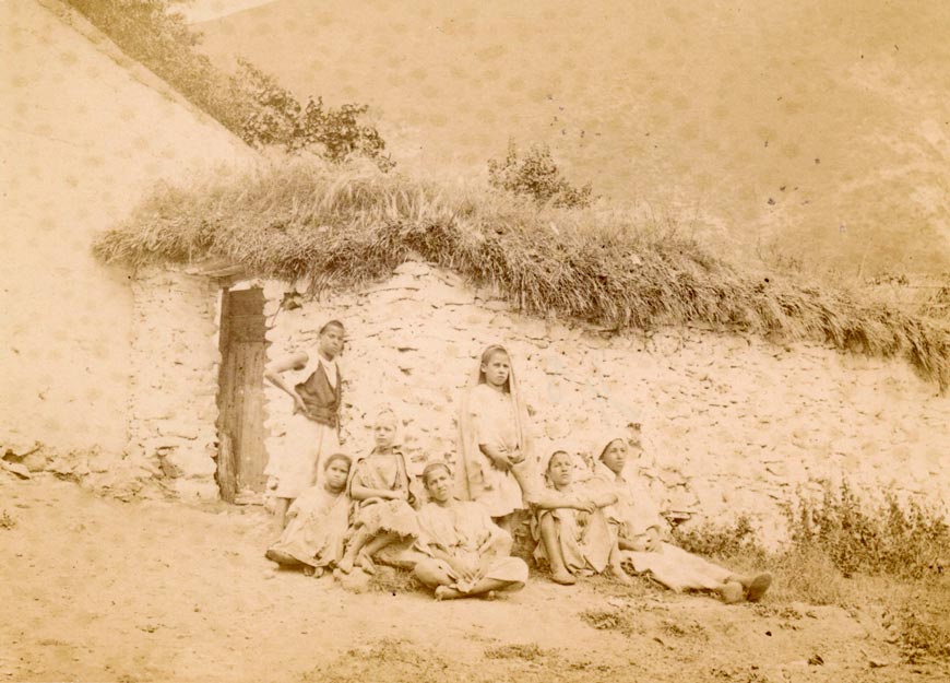 Habitants Kabyles (Кабилы), c.1885