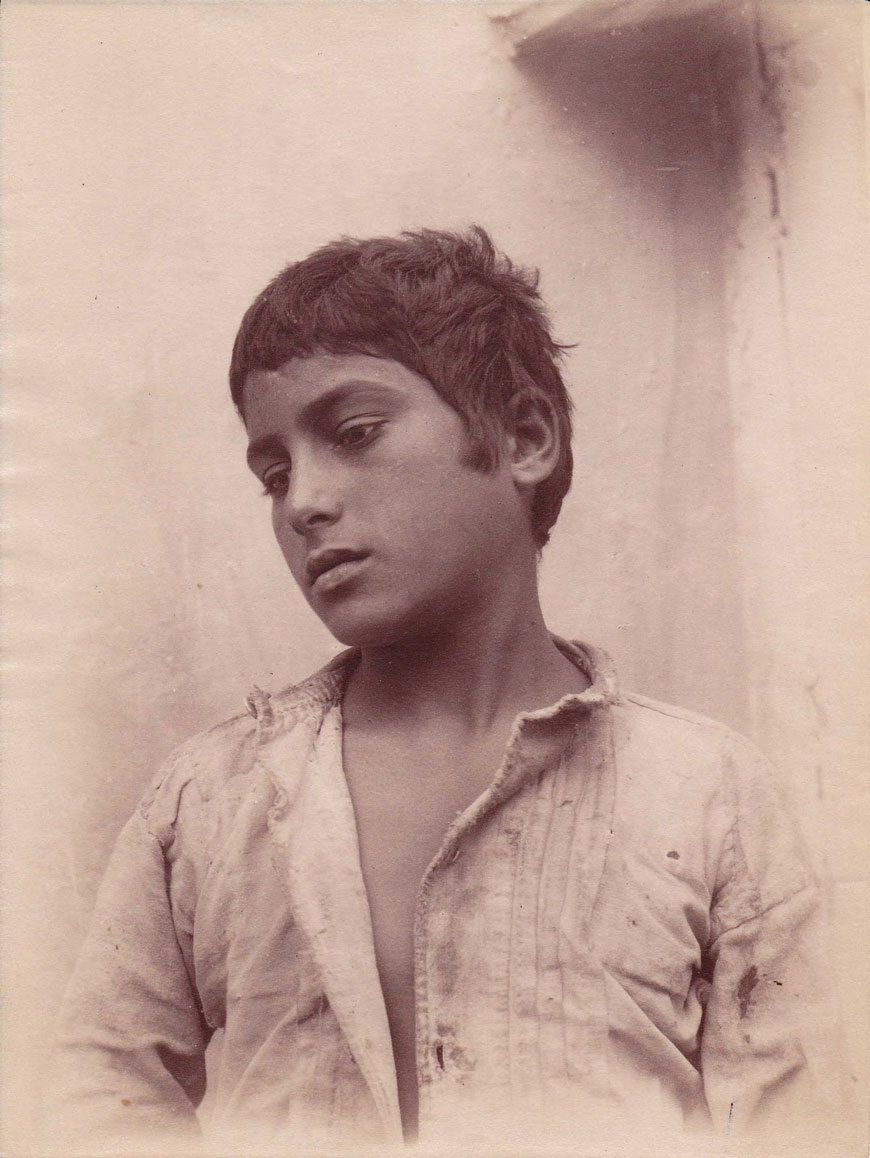 Ritratto di ragazzo. Peppino (Портрет мальчика. Пепино), c.1895