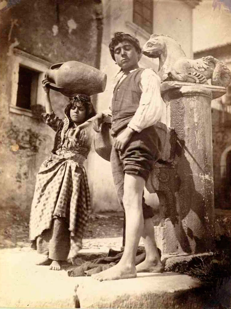 Two Sicilian Youths (Два юных жителя Сицилии), c.1916