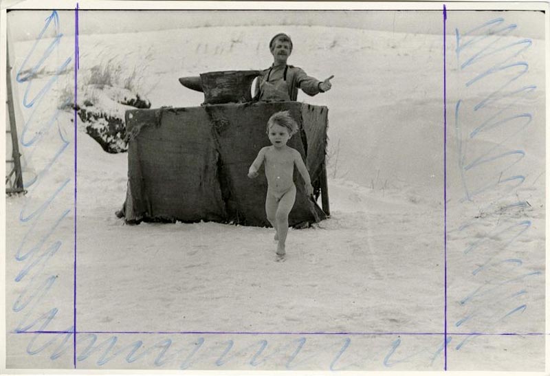 На съемках фильма «Небывальщина» (On the set of the film 'Unfathomable'), 1983