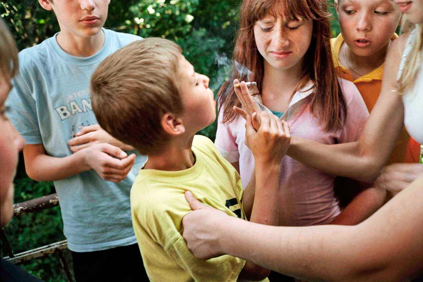 Teaching Vlad how to smoke (Учат Влада курить), 2006