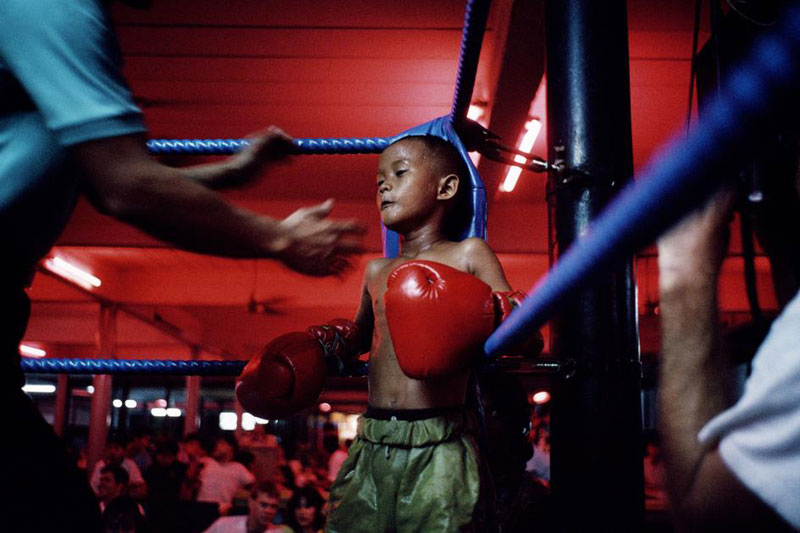 Young boxer (Юный боксёр). Bangkok, Thailand, 1989