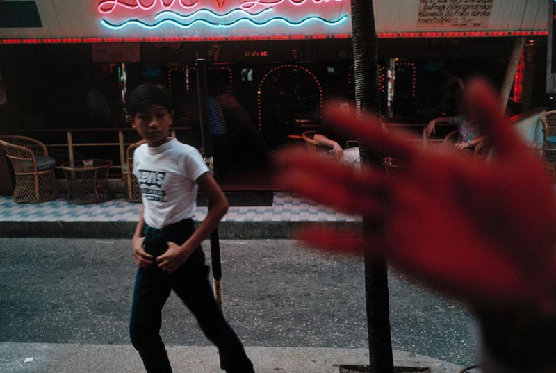 Thai prostitute (Тайские проститутки). Bangkok, Thailand, 1989