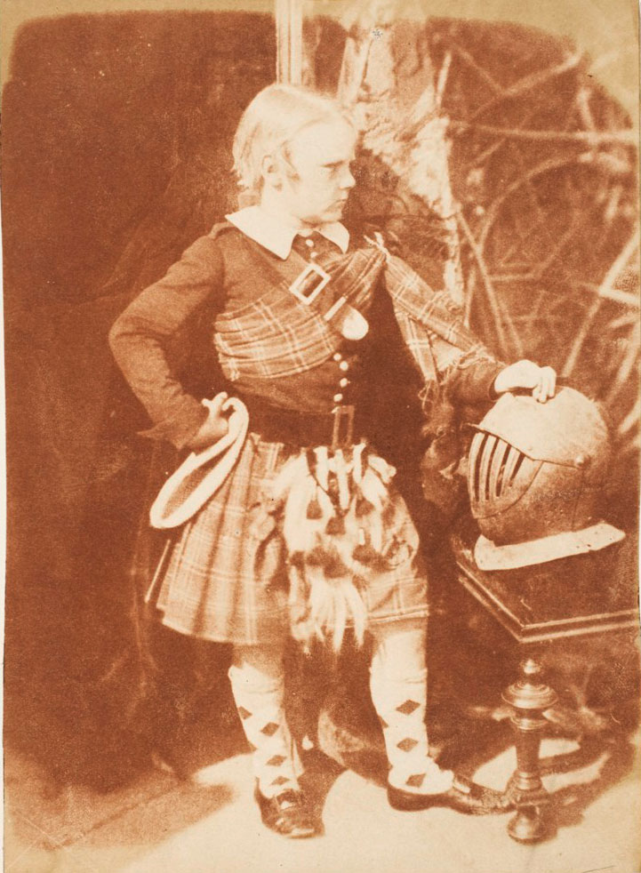 Young Scot Lad in Kilt (Юный шотландский паренёк в килте), c.1840