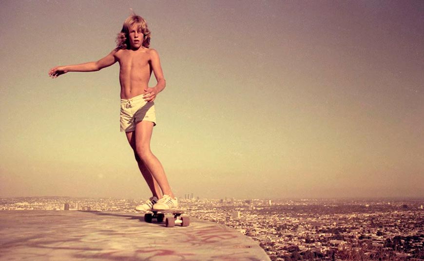 Aaron on top of Los Angeles (Аарон в самой верхней точке Лос-Анжелеса), 1975