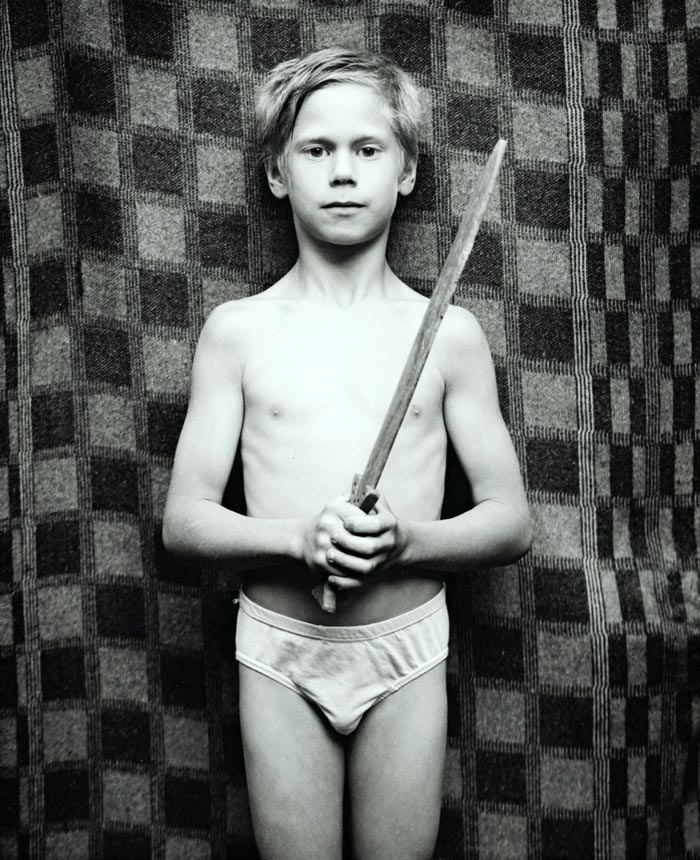 Tommi with sword (Томми с мечом), 2001