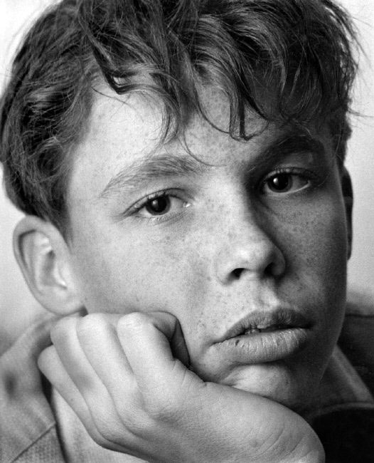 Singer Peter KRAUS at the age of 14 years (Певец Петер Краус в четырнадцать), 1955