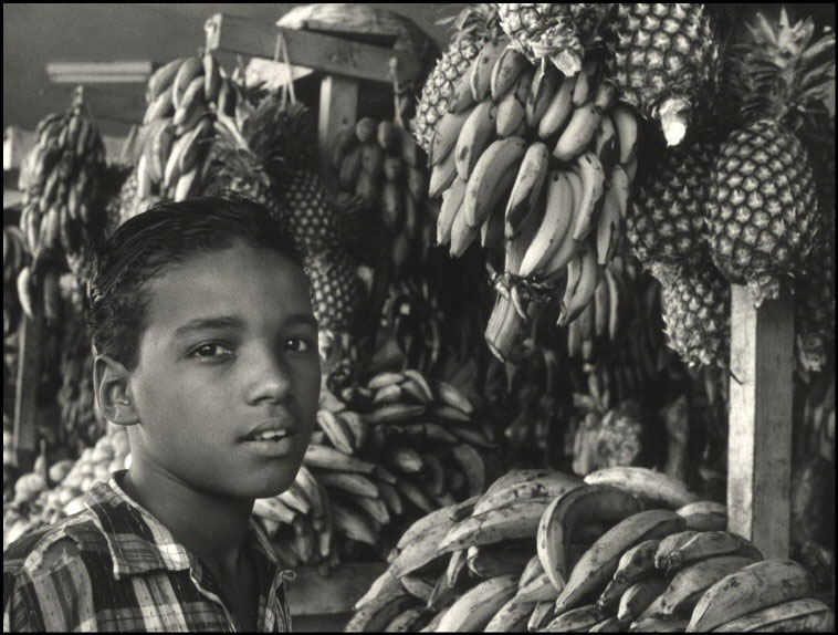 At the Fruit Stand Martinique (Фрукты острова Мартиника, Карибы), 1957 Caribbean