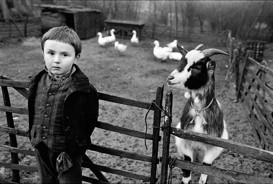 Boy with goat (Мальчик с козлом), 1991