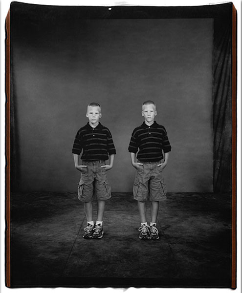 Drew and Dustin Snyder (10), 2001