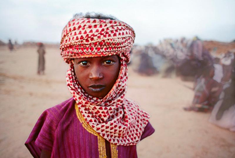 Boy in red and white scarf (Мальчик в красно-белом шарфе), 2007