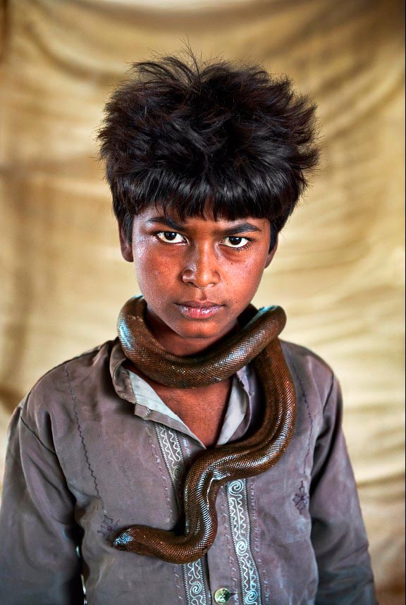 Boy with sandboa (Мальчик с песчаным удавом), 2009