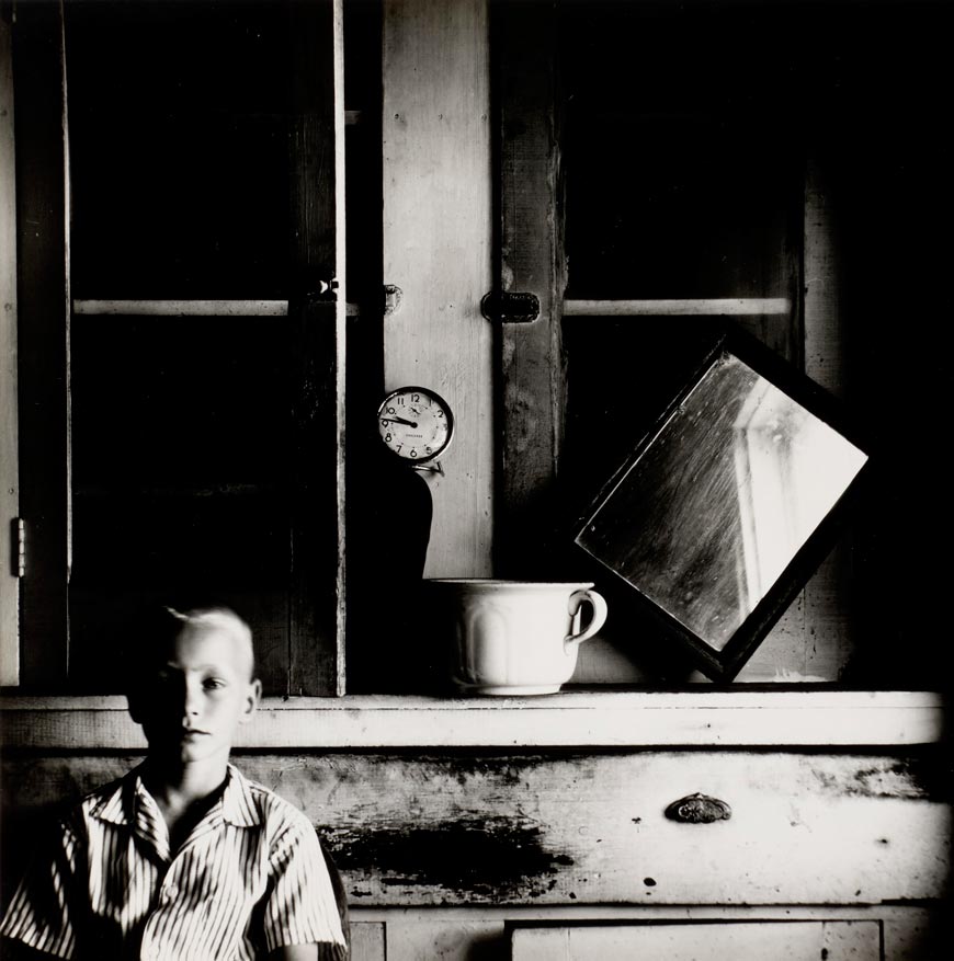 Untitled / Boy with clock and mirror (Без названия / Мальчик с часами и зеркалом), 1960s