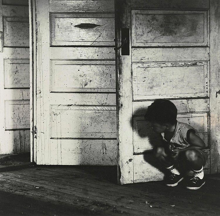 Untitled / Child behind three doors (Без названия / Ребенок за тремя дверями), 1961