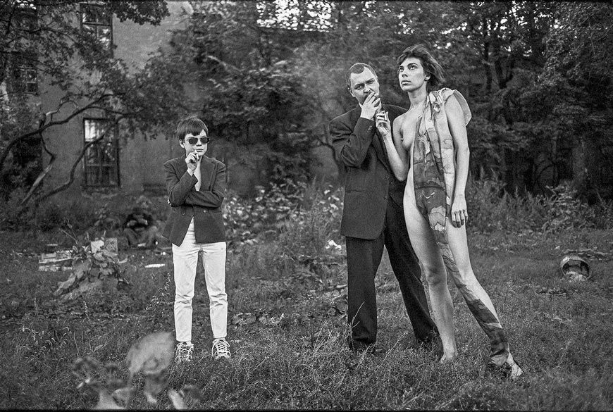 Саша, Чеслав и Ольга, 2000