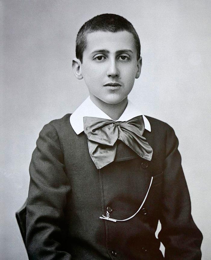 Portrait de Marcel Proust (Портрет Марселя Пруста), 24 mars 1887