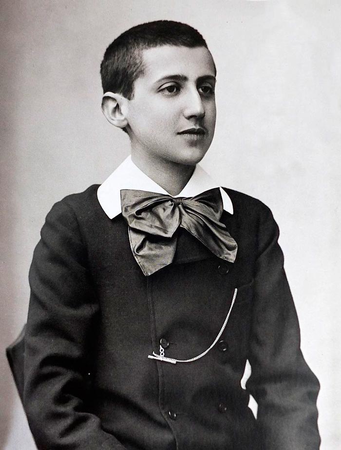 Portrait de Marcel Proust (Портрет Марселя Пруста), 24 mars 1887