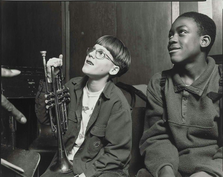 Trumpet 7th grade (Трубач 7 класса), Boston, Latin School, 1996