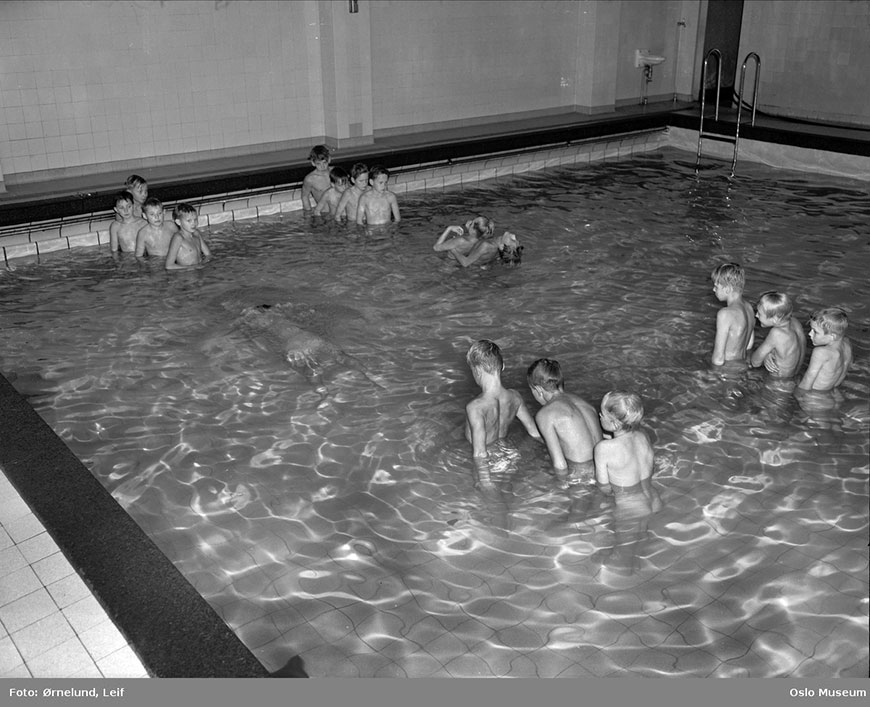 Ruseløkka skole (Начальная школа), 1950s