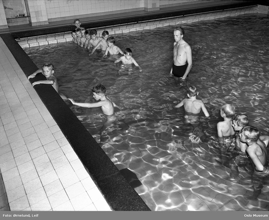 Ruseløkka skole (Начальная школа), 1950s