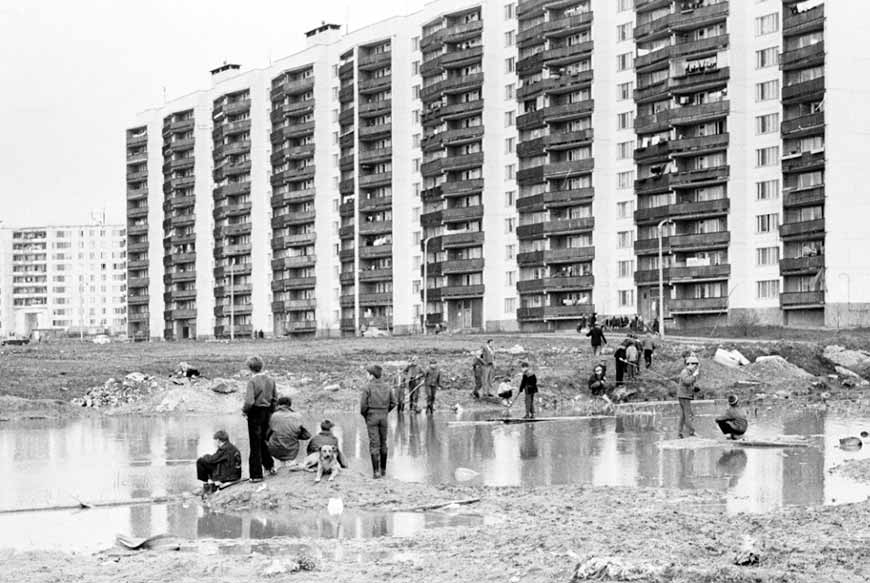 Рыбаки, новостройки, Москва (Angler, New building (County - VeshnyakI), Moscow), 1974