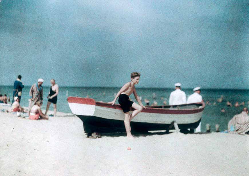 Heinz sur la plage (Хейнц на пляже), 1929