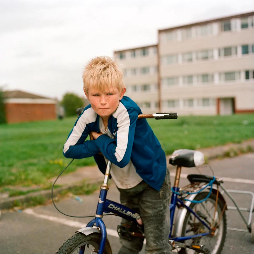 Callum on his bike (Каллум на велике)