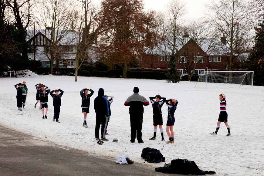 Pupils at the school. Shrewsbury School (Школьники. Школа в Шрусбери), 2010