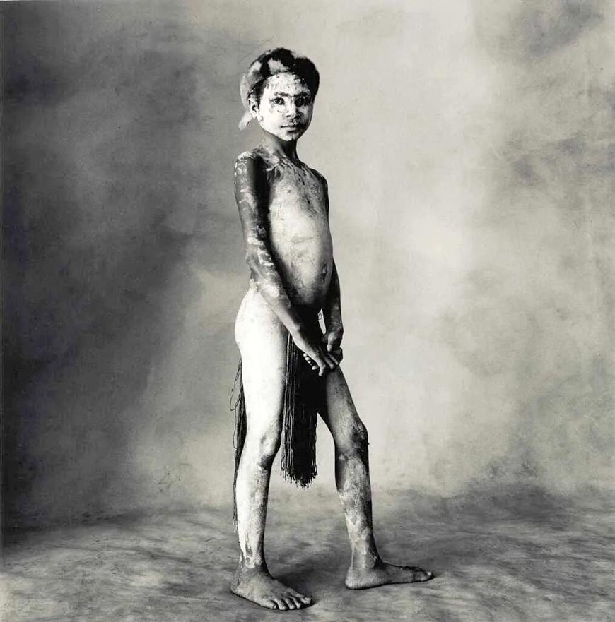 Child Painted White (Ребенок, окрашенный белым), 1970 /printed 1984