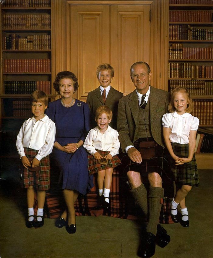 British royal family (Британская королевская семья), 1987