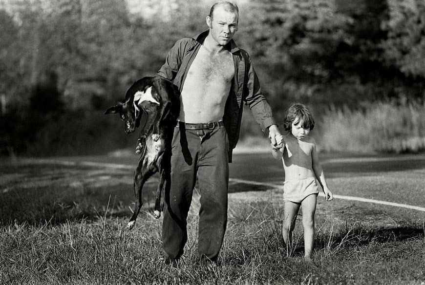 Man, child, dog (Мужчина, ребёнок, собака), 1970s