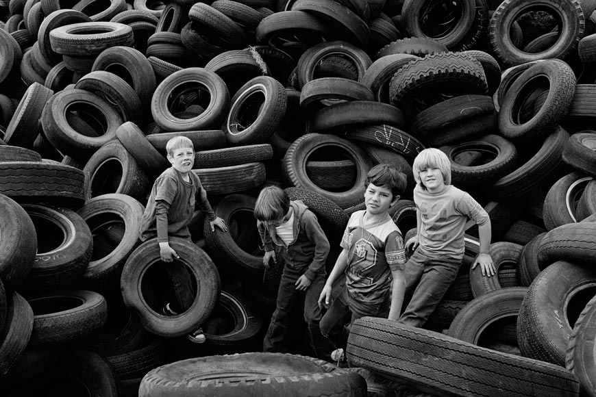 Boys and Tires, Sears Point (Мальчишки и покрышки, Сирс-Пойнт), 1976 