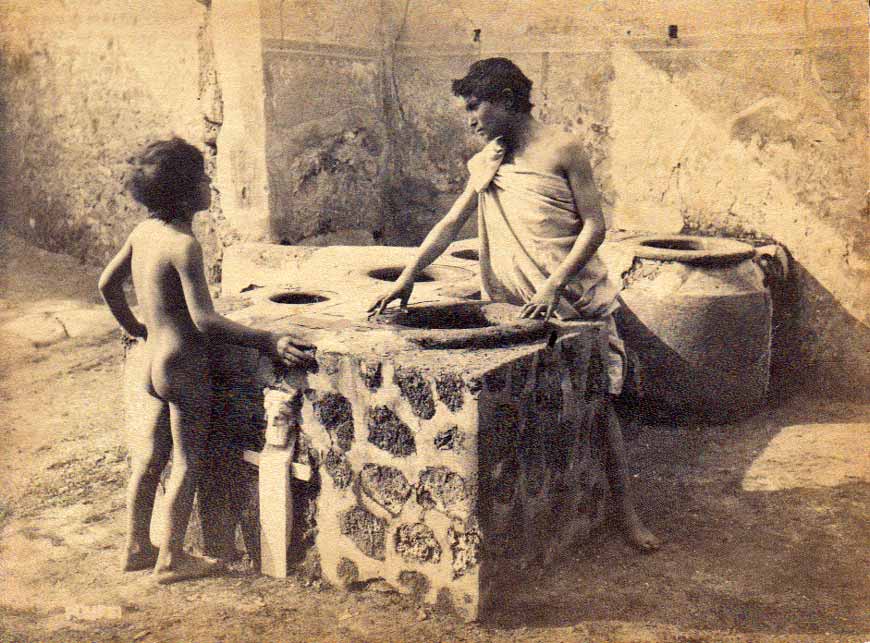 Thermopolium à Pompei (Термополиум в Помпеях), 1880s