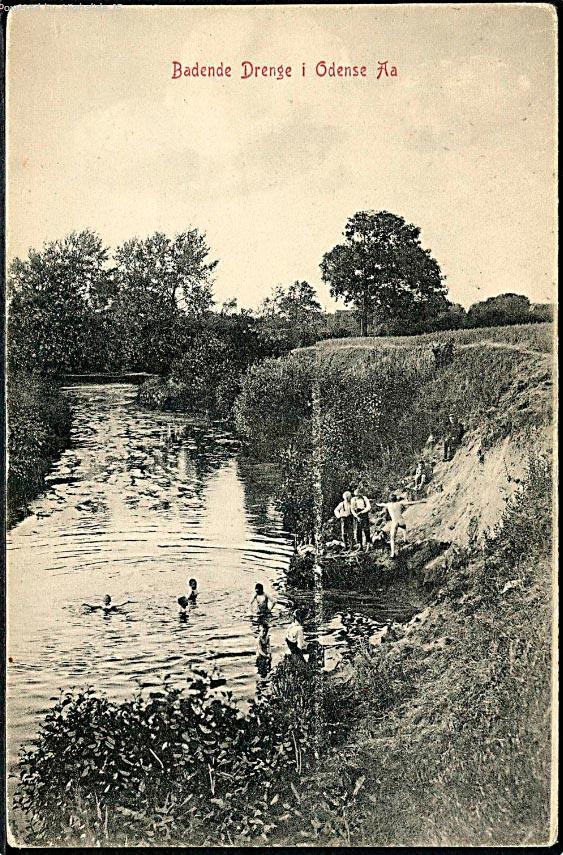 Badende drenge i Odense Aa (Купающиеся мальчики в Оденсе, Аа), 1906