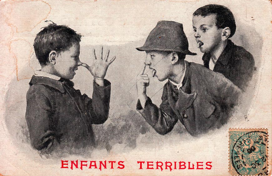 Enfants Terribles (Озорники), c.1906