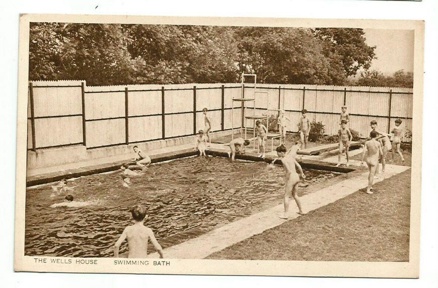 Swimming bath, The Wells House (Плавательный бассейн), 1920