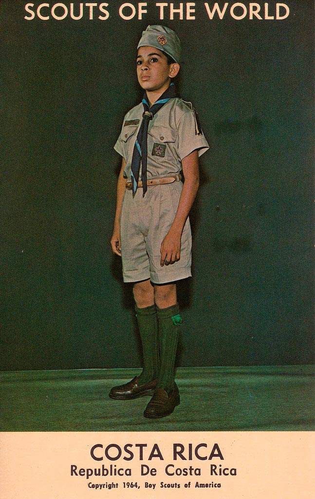 Scouts of the World. Costa Rica (Скауты мира. Коста-Рика), 1964