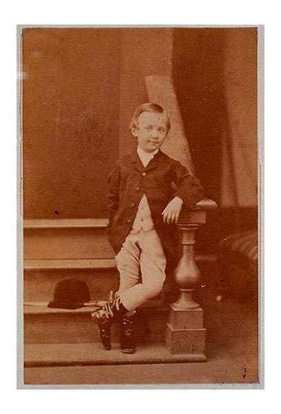 Boy wearing riding habit (Мальчик в костюме для верховой езды), 1870s