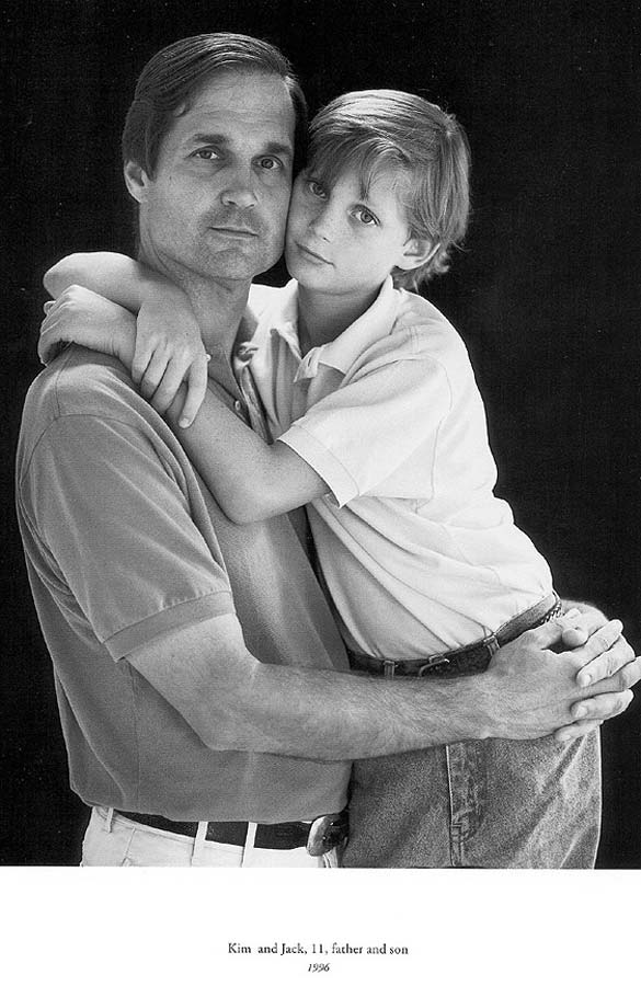 Kim & Jack, 11, father & son (Отец и сын), 1996