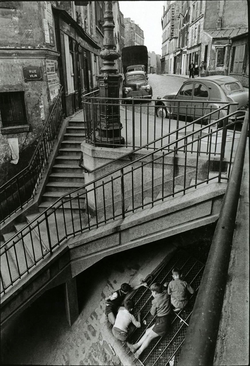 Staircase, La rue Vilin (Лестница на улице Вилин), 1959