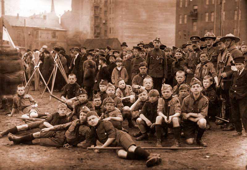 Русские скауты (Russian scouts), начало 1920-х