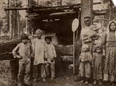 Immigrant Peasants at Temporary Housing