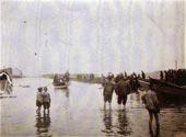 Flooding at the Glukhof Bridge in Odessa